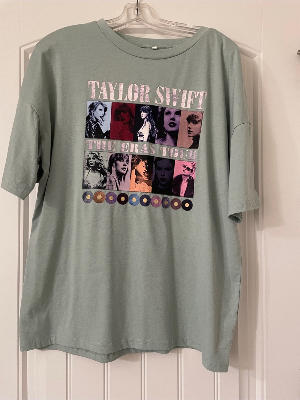 Taylor Swift Sage Green Graphic Eras Tour Tee